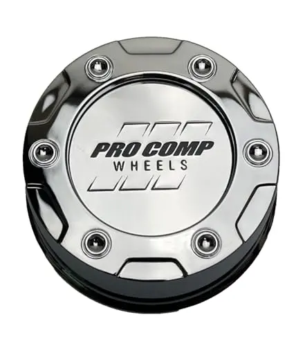 Pro Comp Chrome Snap In Wheel Center Cap 7342142 8342141 S511-33 Sticker Logo 1