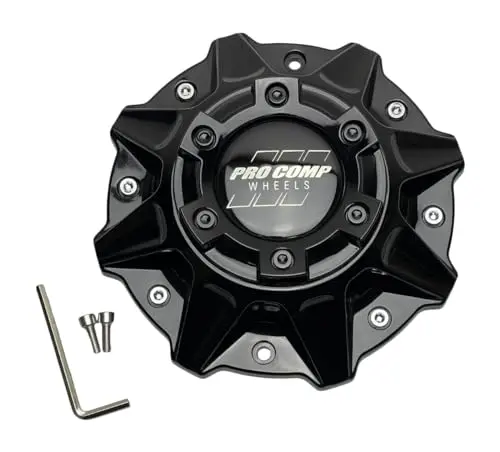 Pro Comp Gloss Black Wheel Center Cap With Screws 804256842 42-N-Cap Jf006+42-2Mb 42-Cap-Sg 42-Cap-Xg 1