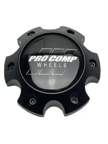 Pro Comp Matte Black 6 Lug Wheel Center Cap 1079L145 513965502 1