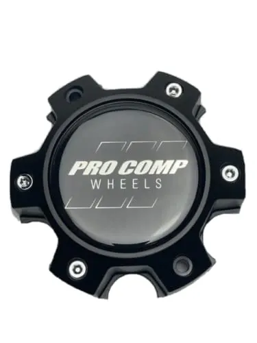 Pro Comp Matte Black Wheel Center Cap 504163542 5041635000 Yl Resin Decal 1
