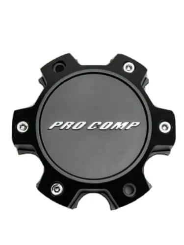 Pro Comp Matte Black Wheel Center Cap 504163542 5041635000 Yl Stamped Decal 1