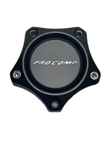 Pro Comp Matte Black Wheel Center Cap With Spacer 34-5Hs-Cap 1