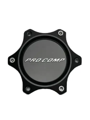 Pro Comp Matte Black Wheel Center Cap With Spacer 34-6Hs-Cap 1