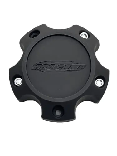 Pro Comp Matte Flat Black Wheel Center Cap 6031Cap2 1