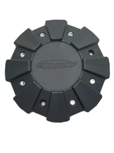 Pro Comp Matte Flat Black Wheel Center Cap 6033Cap1 Lg0912-88 1
