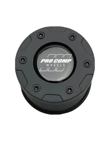Pro Comp Wheels Matte Black Push Thru Wheel Center Cap 7425041 7425141 1
