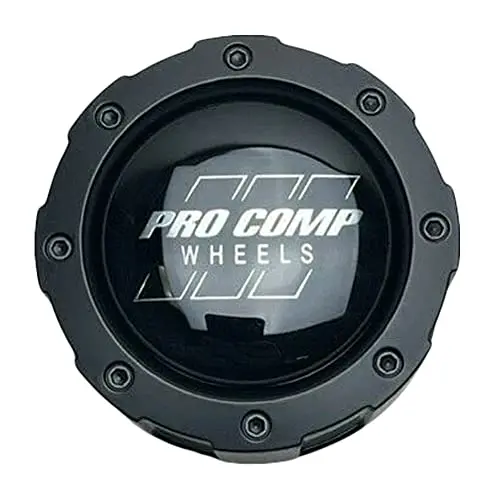 Pro Comp Wheels Satin Black Snap In Wheel Center Cap 703665500 1