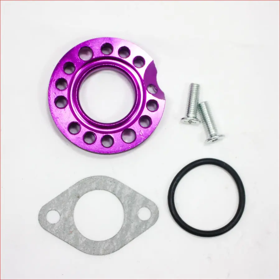 Purple 26Mm Carby Carburetor Manifold Spinner Adaptor Pit Pro Quad Dirt Bike Atv 1