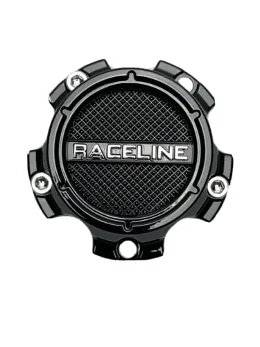 Raceline Gloss Black Wheel Center Cap C318l110s C318l110s-Xg 1