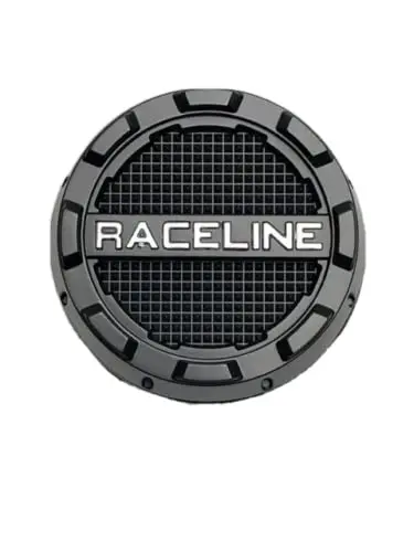 Raceline Matte Black Push Thru Wheel Center Cap C319t840f 1