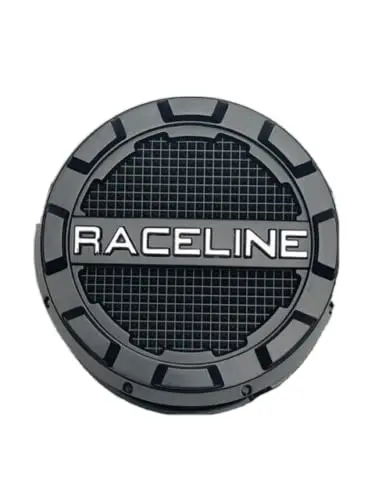 Raceline Matte Black Push Thru Wheel Center Cap C319t940f 1