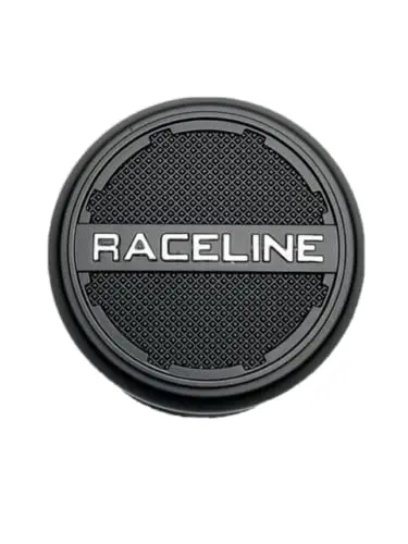 Raceline Matte Black Push Thru Wheel Center Cap C363t081f 1