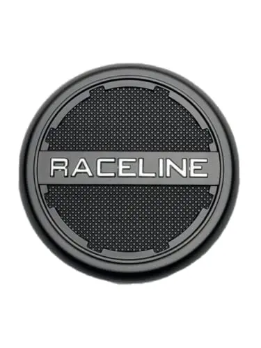 Raceline Matte Black Push Thru Wheel Center Cap C363t124f 1