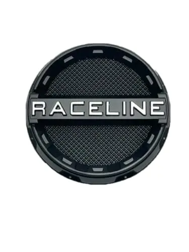 Raceline Matte Black Snap In Wheel Center Cap C904a C904a-Fb 1