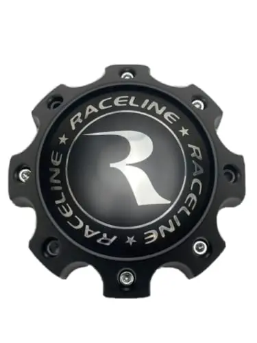 Raceline Matte Black Wheel Center Cap 1079L170 Pd-Capsx-P981-8H 311164 1