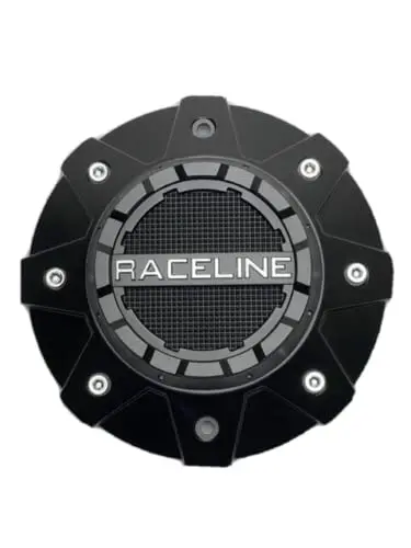 Raceline Matte Black Wheel Center Cap C119a C119a-Sg C119a-Xg 1