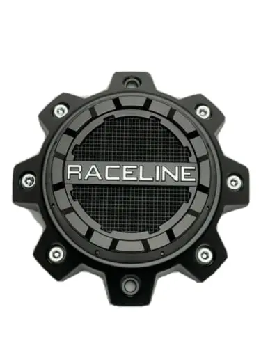 Raceline Matte Black Wheel Center Cap C119c C119a-Sg C119c-Xg 1