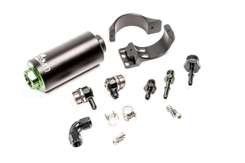 Radium Engineering High-Flow Fuel Filter – 10-Micron Replaceable Element 1