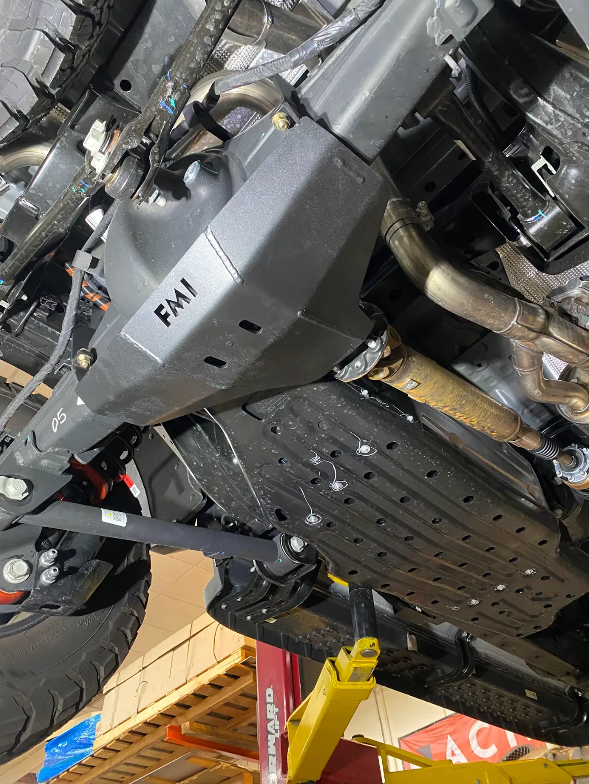 2024 Ranger Raptor Rear Differential Skid Plate 1