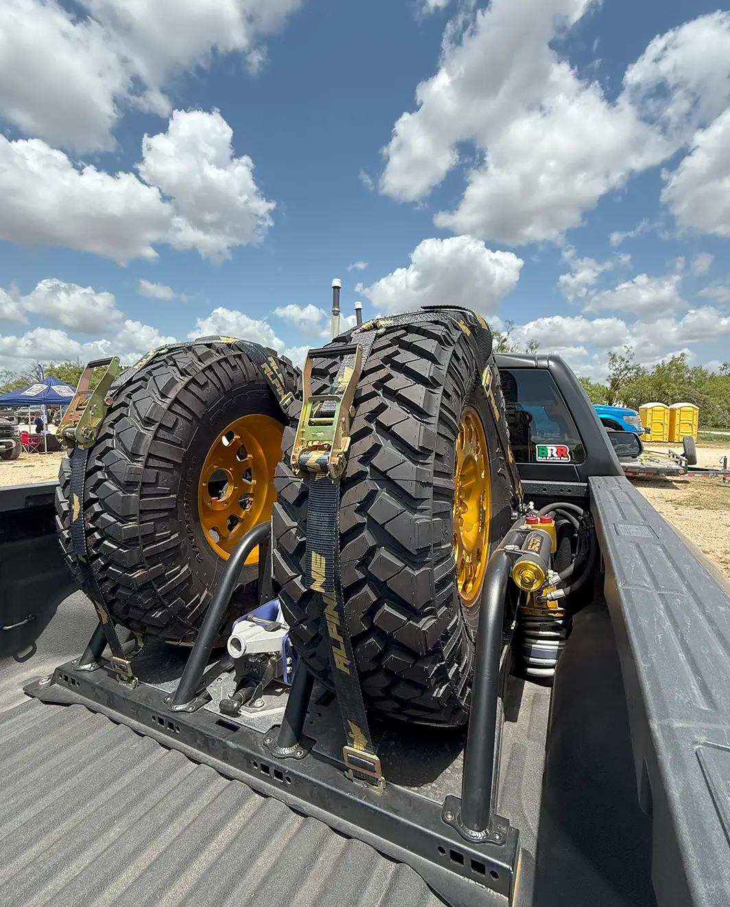 Ranger Raptor Rear Bed Organizer - Long Travel Rear Suspension Version 1