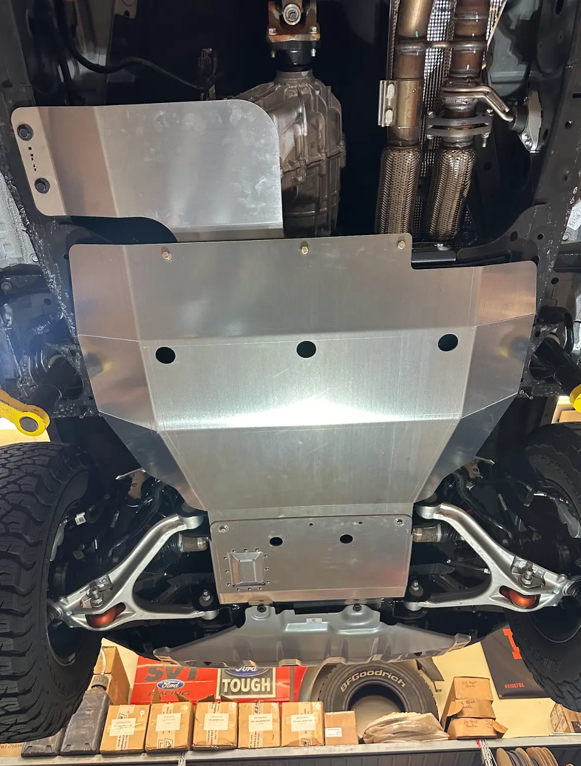 2024 - Up Ford Ranger Raptor Skid Plate 1