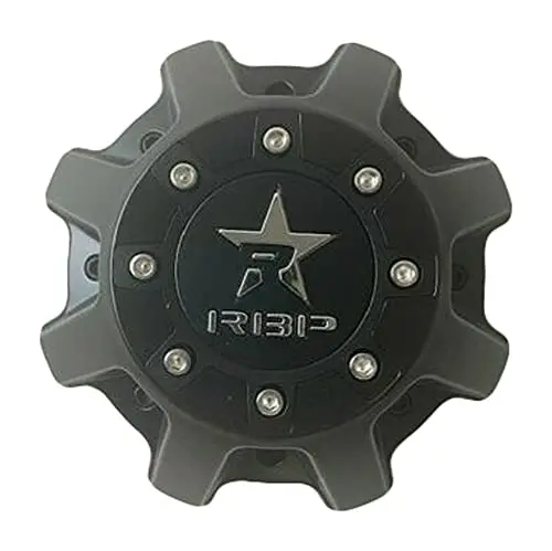 Rbp Wheels Cap8040-6-4-U9b C894-6-4 Matte Black Wheel Center Cap 1