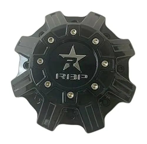 Rbp Wheels Cap8040a-6-4-B C894-6-4 Gloss Black Wheel Center Cap 1