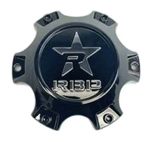 Rbp Wheels Gloss Black Wheel Center Cap 6Q052090f-23 6Q052090f-3 1