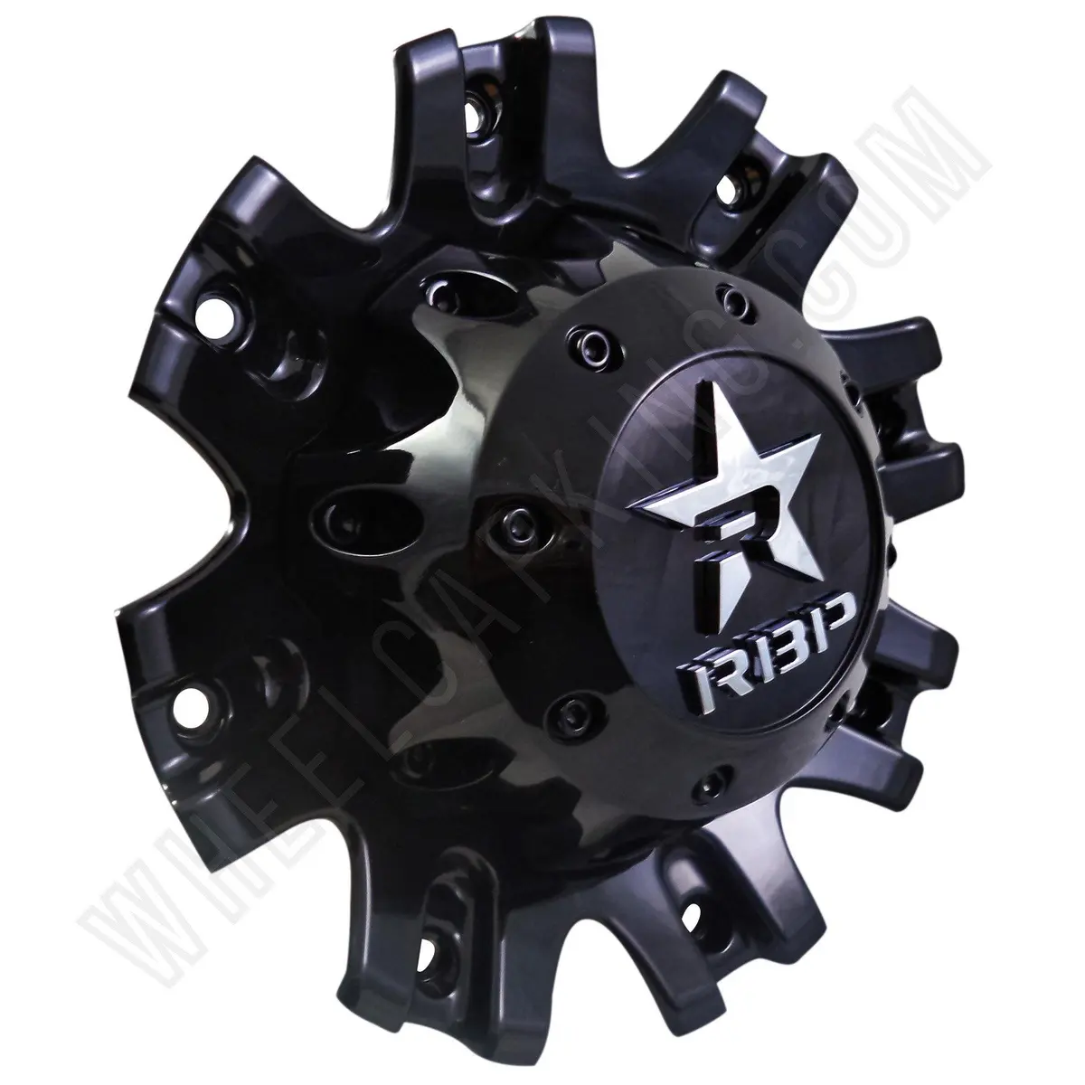 Rbp Wheels Gloss Black Custom Wheel Center Cap # 369S13 / 369C03 / 535S01-1 (4 Caps) 1