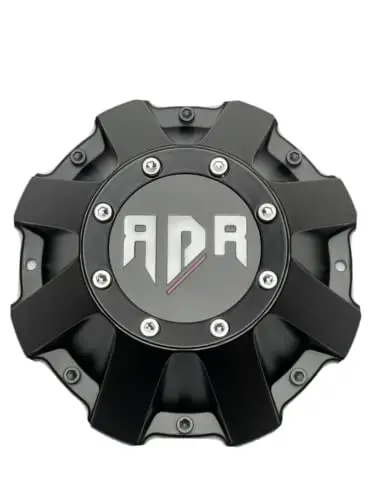 Rdr Red Dirt Road Matte Black Wheel Center Cap Cbrd16-1P 1