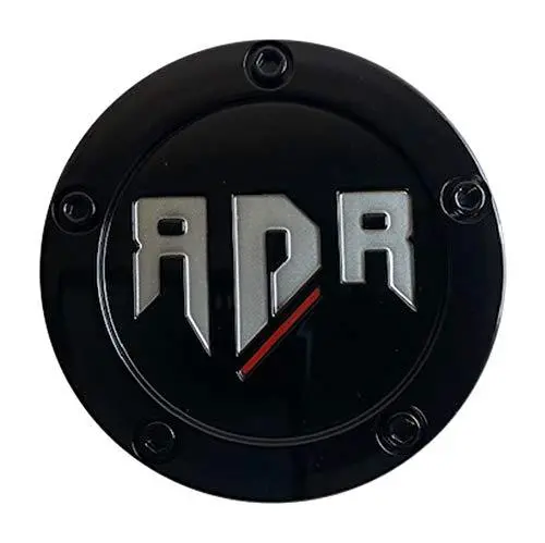Rdr Wheels Cbrdr5-2P Sj1412-02 Gloss Black Center Cap 1