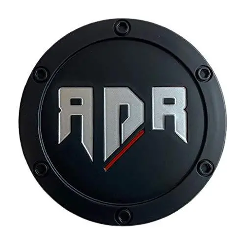 Rdr Wheels Cbrdr6-1P Sj1410-01 Matte Black Center Cap 1
