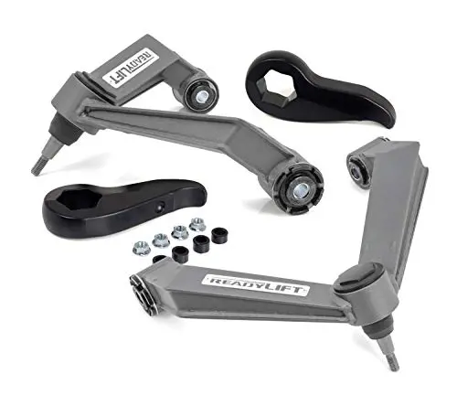 Readylift 66-3012 2.25'' Front Leveling Kit (Forged Torsion Key) With Fabricated Upper Control Arms 1