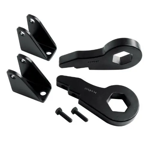 Readylift 66-3050 2.5" Front Leveling Kit W/ Forged Torsion Key - Gm Full-Size Truck Suv 2000-2012, Black, For Tires Up To 33" 1