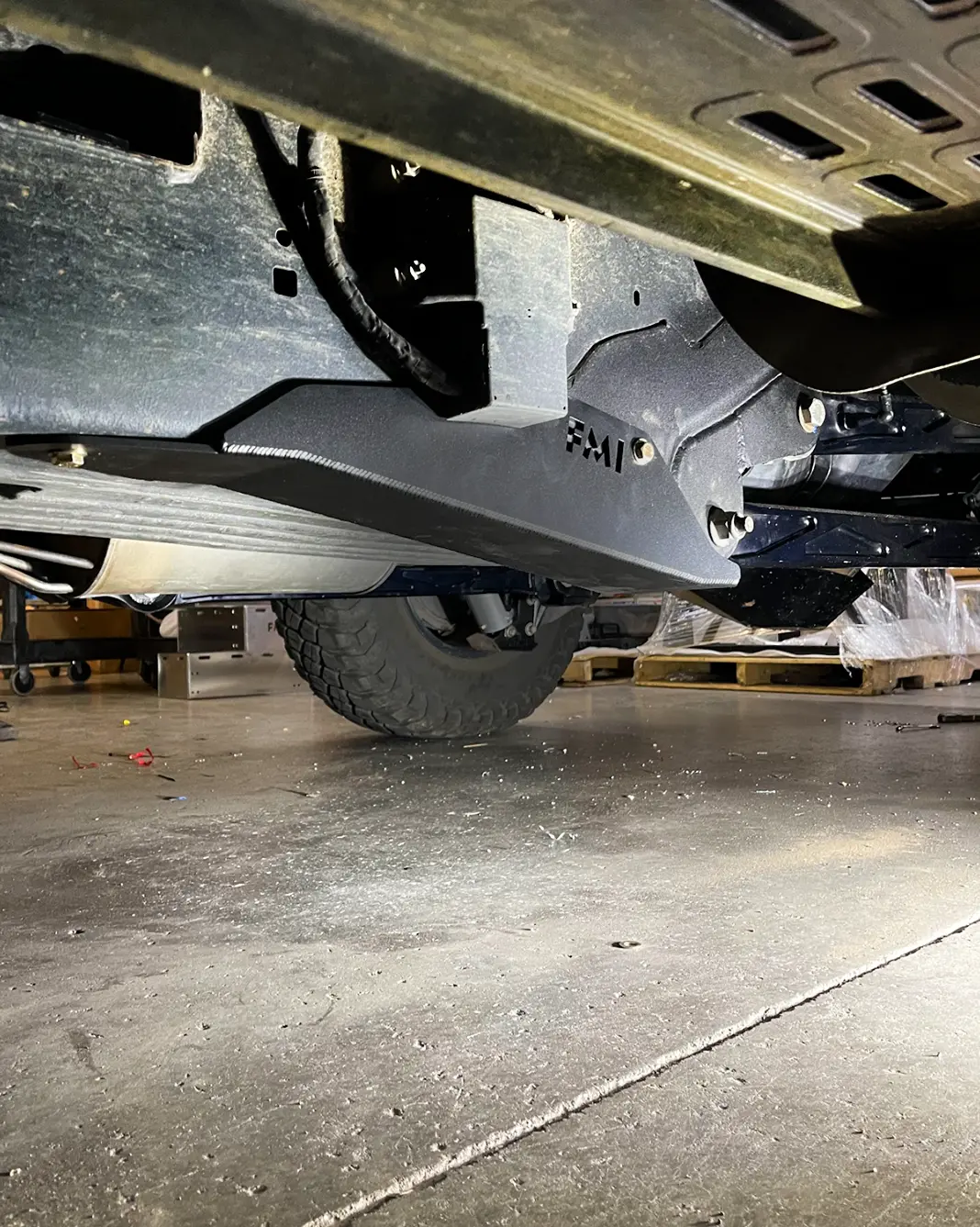 2021-2025 Gen 3 Raptor Rear Frame Lower Link Skid Kit 1