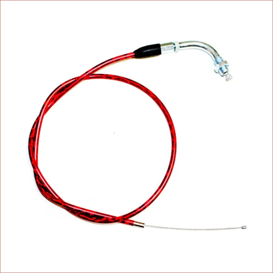 Red 860Mm 105Mm Twist Throttle Cable 110Cc 125Cc 150Cc 1