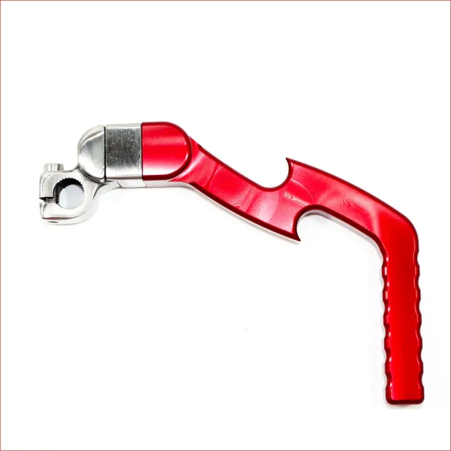 Red Cnc Heavy Duty Kick Start Starter Lever 110Cc 125Cc 140Cc 1