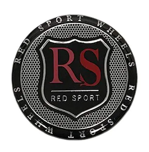 Red Sport Wheels Cc016-1P Wheel Snap In Center Cap 1