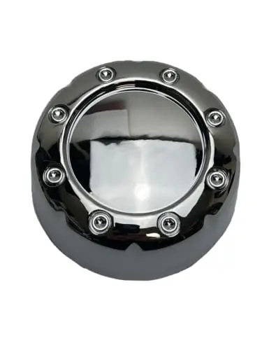 Rev Chrome Snap In No Logo Wheel Center Cap C10807-6H 390S029 1