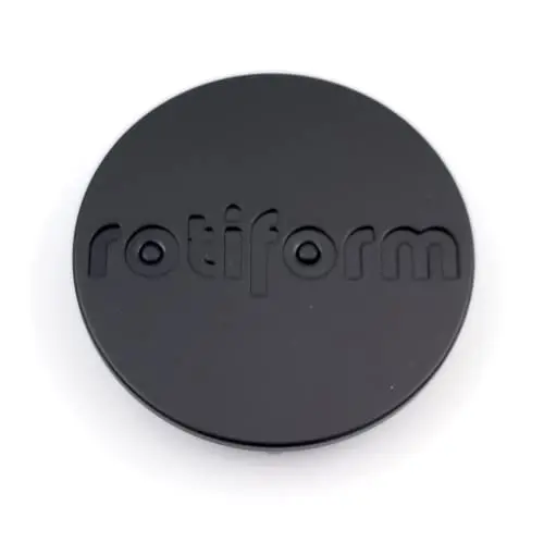Rotiform Wheels 1003-40Mb Matte Black Wheel Center Cap 2.36 Inch Snap In 1003-40 1