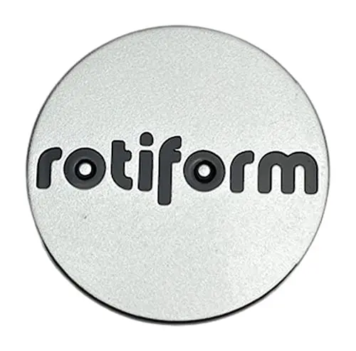 Rotiform Wheels 1003-40Sb 1003-40 2.36 Inch Silver And Black Center Cap 1