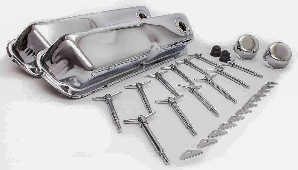 Chrome Engine Dress-Up Kit With Standard-Height Valve Covers (Rpcr3025) 1