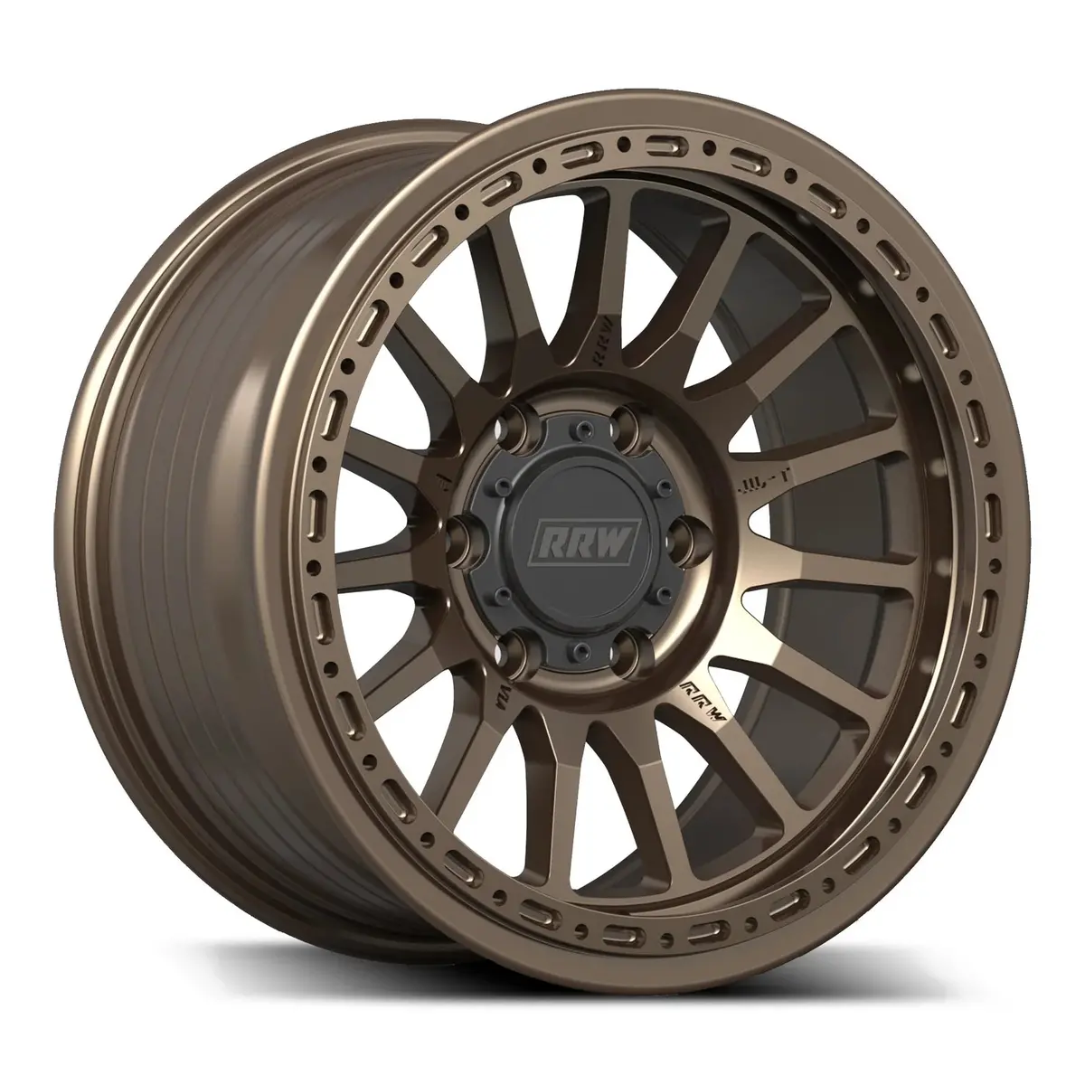 Rrw Rr7-H Flow Formed 17X8.5 Matte Bronze (6X5.5 | 6X139.7) Hybrid Beadlock 1