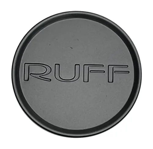 Ruff Racing Wheels Mcs65na28dc Mcs65na28 Ccr006rufmb Matte Black Center Cap 1