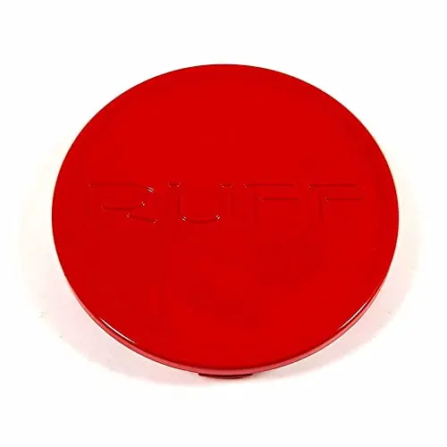 Ruff Racing Wheels Red Center Cap Mcs65na28 Lg2007-35 Mcs65na28ar Ccr006rufgr 1