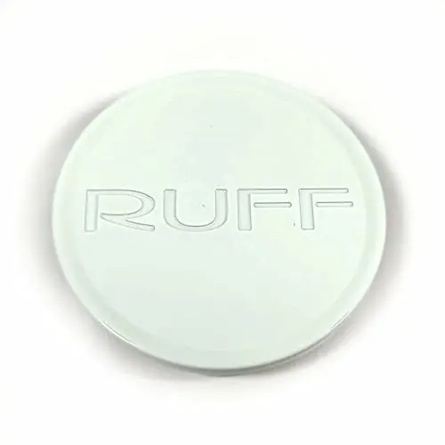 Ruff Racing Wheels White Center Cap Mcs65na28 Lg2007-35 Mcs65na28aw Ccr006rufgw 1