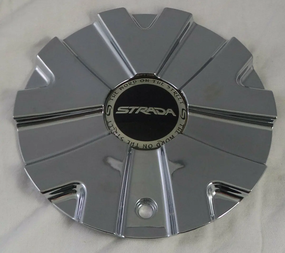 Strada Wheels Chrome Custom Wheel Center Cap # P5193-2285-Cap (1 Cap) 2