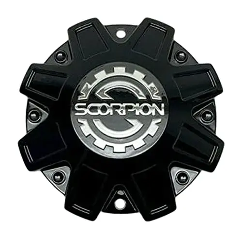 Scorpion Gloss Black Wheel Center Cap 245/247-Cap Lg1606-67 1