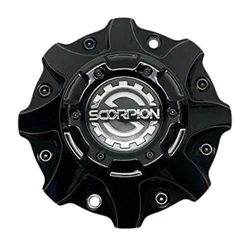 Scorpion Gloss Black Wheel Center Cap 289-Cap Lg1807-22 Sc30 1
