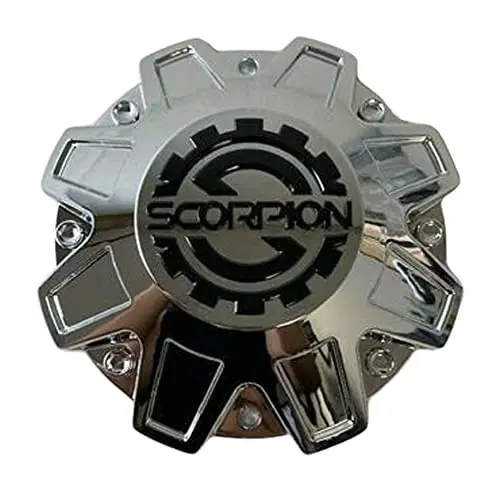 Scorpion Wheels 245/247-Cap Lg1606-67 Chrome Wheel Center Cap 1